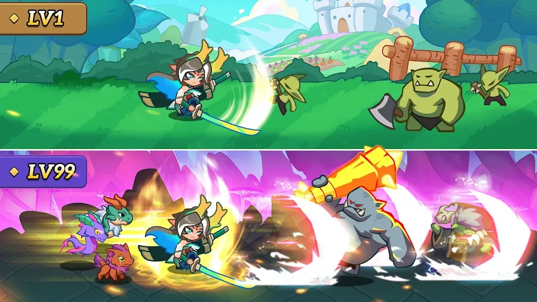 MONSTER SLAYER: Jogos de RPG screenshot 1