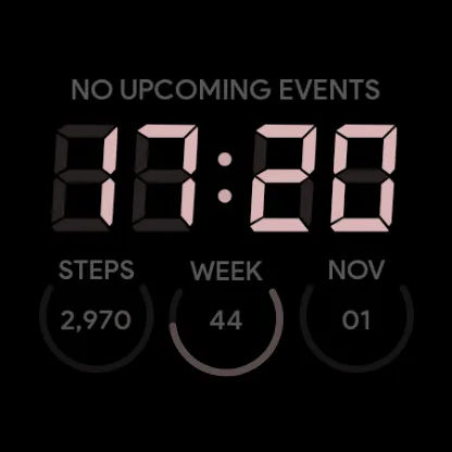 JHW Digital Bits: Watch face screenshot 10