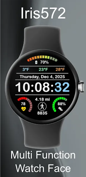 Iris572 Multi-Function Watch screenshot 1