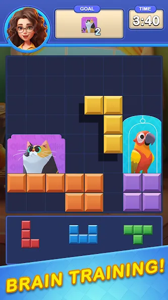 Block Fill Puzzle screenshot 1