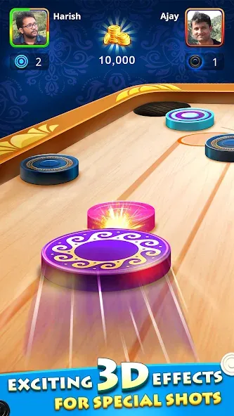 World Of Carrom :3D Board Game screenshot 3