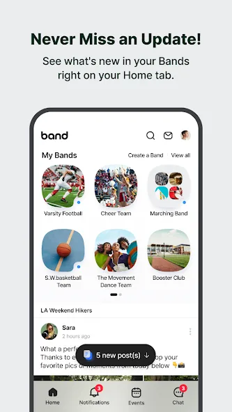 BAND - App for all groups screenshot 3