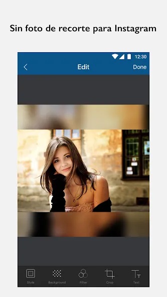 Editor de fotos marco filtro screenshot 1
