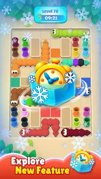 Wormmy Slither Puzzle screenshot 6