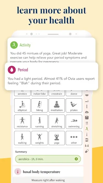 Ovia: Fertility, Cycle, Health screenshot 6