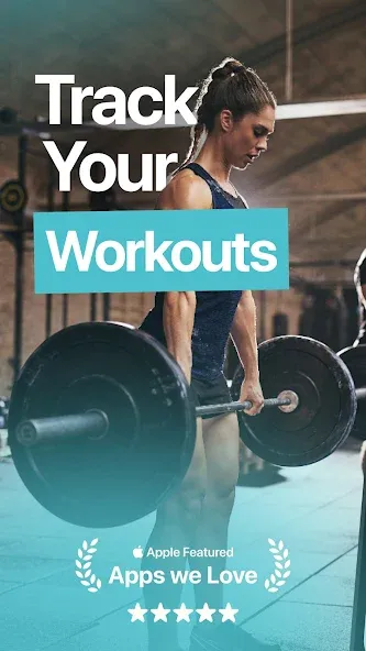 RepCount Gym Workout Tracker screenshot 1