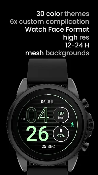 Edge Watch face screenshot 2