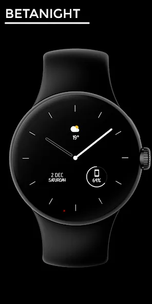 Betanight - watch face screenshot 1