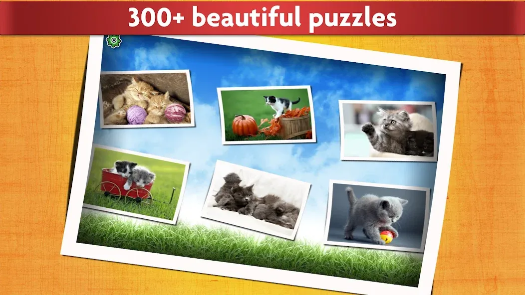 Cats Jigsaw Puzzle Game Kids screenshot 2