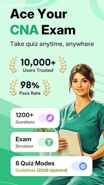 CNA Test Prep 2026 screenshot 1