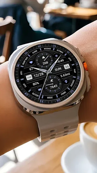 Dark Elegant Purple ZKin Watch screenshot 1