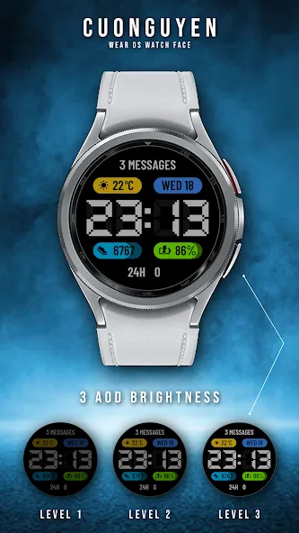 Watch face CNW0032 screenshot 2