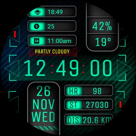 Watch Face WF148 screenshot 8