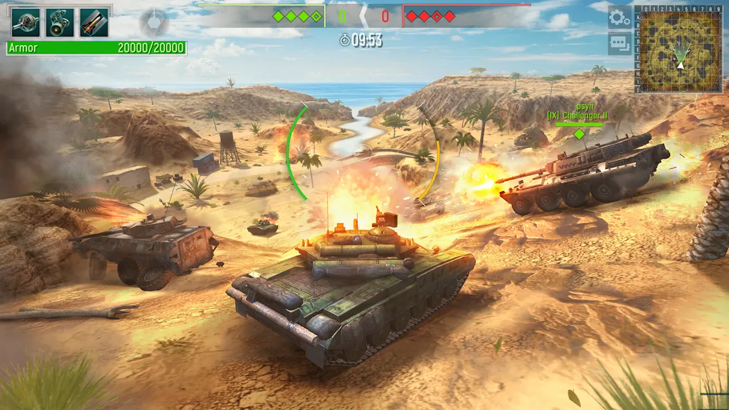 Tank Force: War Tanks Games screenshot 22