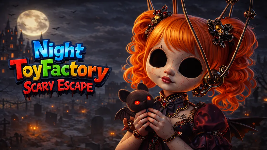 Night ToyFactory Scary Escape screenshot 1
