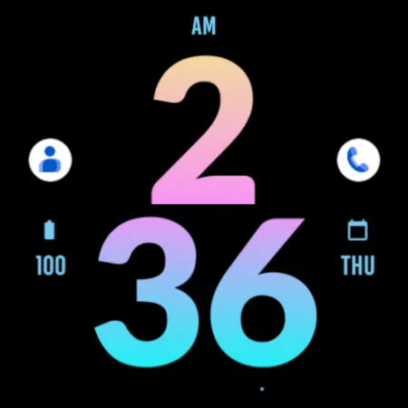 Big Summer Watch Face screenshot 5