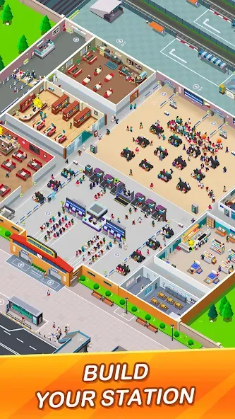 Idle Train Empire - jeu magnat screenshot 2