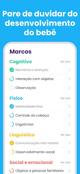 Baby Leap Desenvolvimento Bebê screenshot 2