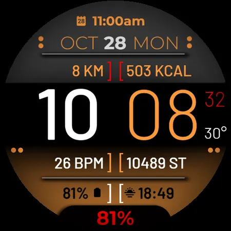 Watch Face WF102 screenshot 4