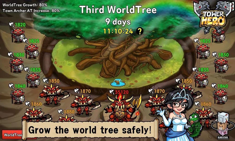 Tower Hero - Tower Defense RPG screenshot 21