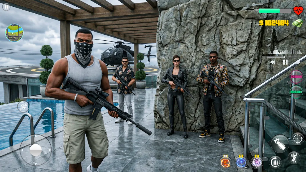 Gangster Mafia Crime City 3D screenshot 3