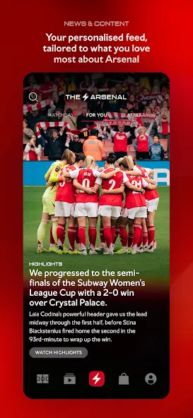 The Arsenal: Official App screenshot 1