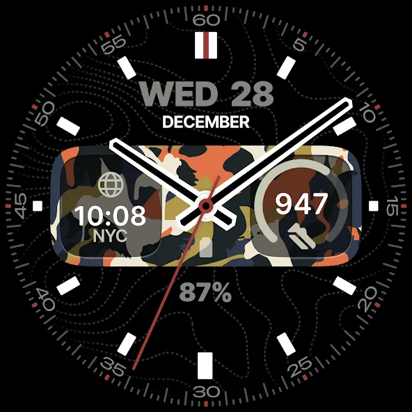 Arbiter Analog Watch Face screenshot 40