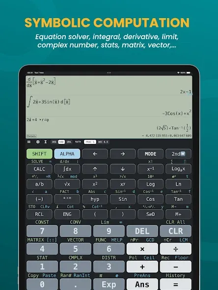 Calculatrice scientifique 300 screenshot 13