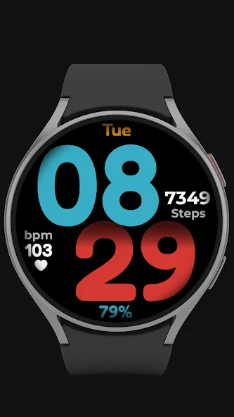 CC Clean 21 Watch Face screenshot 5