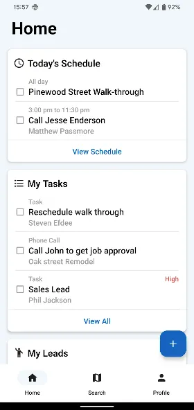 JobNimbus Mobile screenshot 1