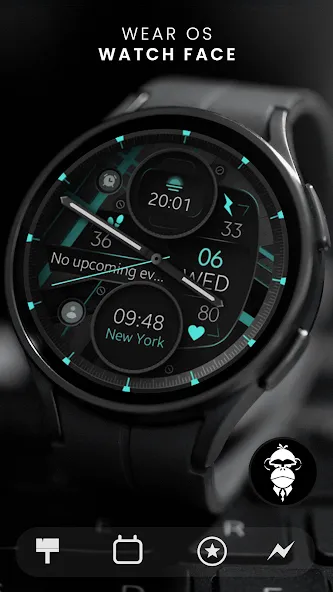 Dream 133 analog watch face screenshot 1