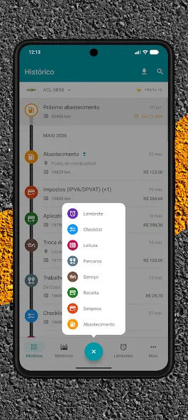 Drivvo - Controle de Gastos screenshot 8