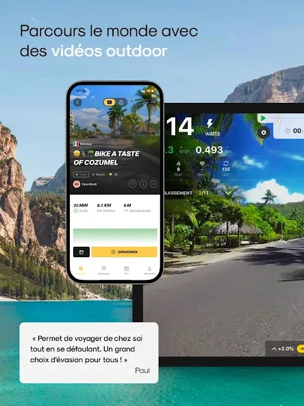 Kinomap : Pédalez Courez Ramez screenshot 18