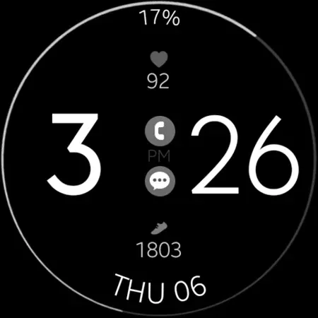 Battery v7 minimal watch face screenshot 10