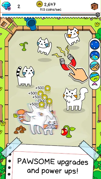 Cat Evolution: Merge Animals screenshot 3