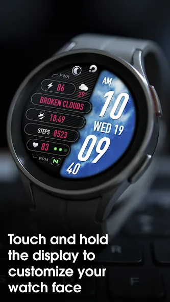 PRADO 22 Weather Watch Face screenshot 3