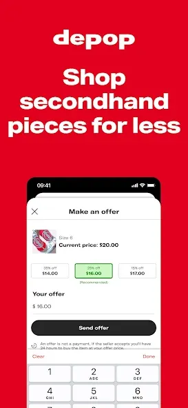 Depop - Buy & Sell Clothes screenshot 6