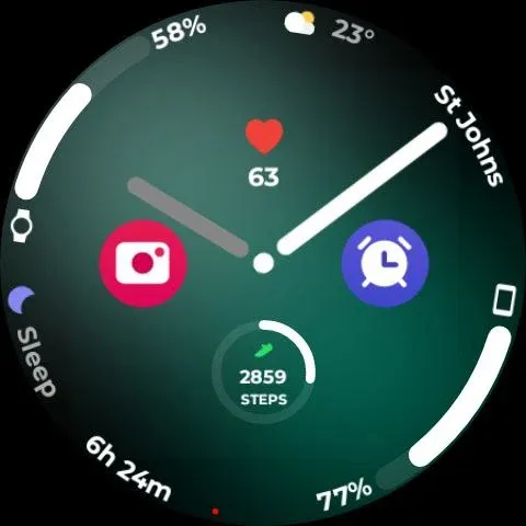 Night ver 76 - watch face screenshot 23