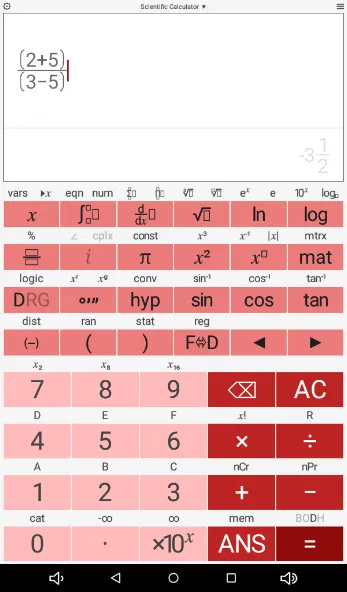 Scientific Calculator Pro screenshot 16