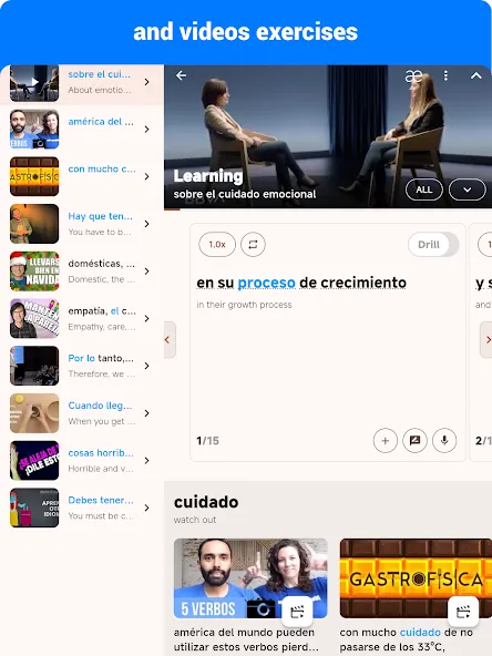 Spanish Listening & Speaking screenshot 13