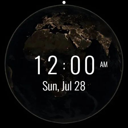 Orbital Watch Face Time Zone screenshot 5