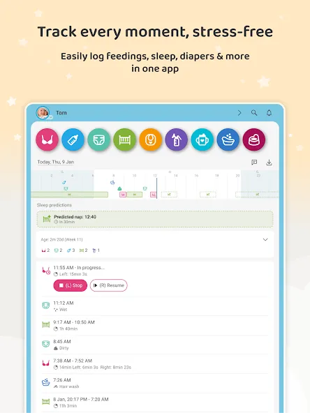Baby Daybook - Newborn Tracker screenshot 10