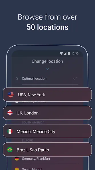 AVG Secure VPN Proxy & Privacy screenshot 4