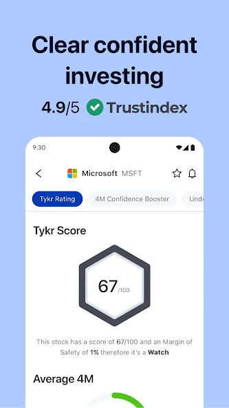 Tykr: Confident Investing screenshot 1