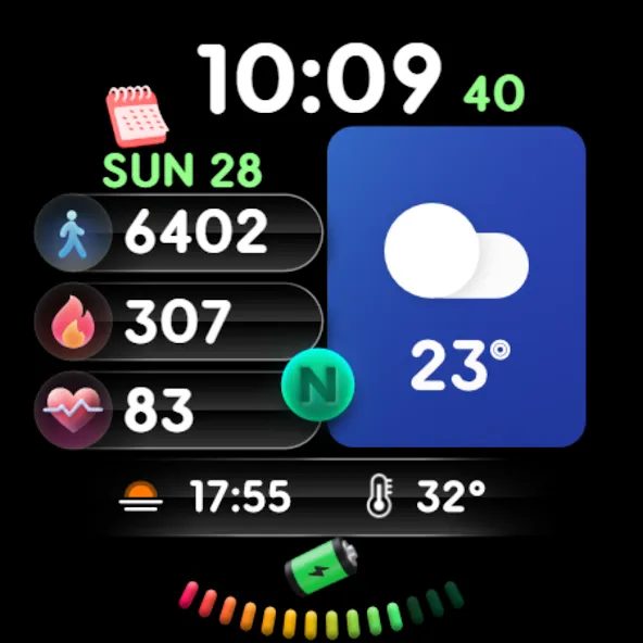 PRADO 67 Digital Watch Face screenshot 9