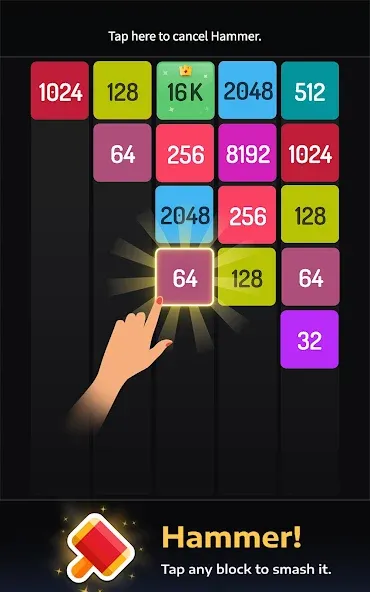 2048 Fusionar Bloques Juego screenshot 11