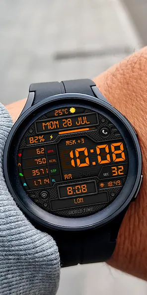 DIGI LONT CTS39 Watch face screenshot 3