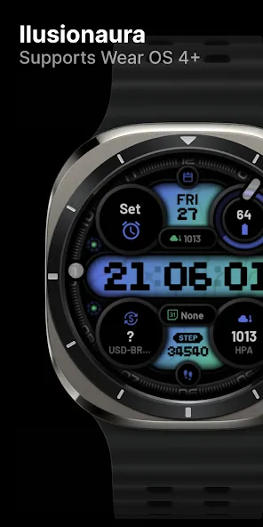 Ilusion aura: Watch Face screenshot 5
