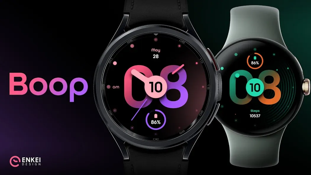 Boop - colorful hybrid watch screenshot 1