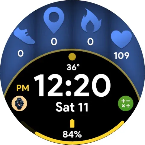 Eclipse Tiles - Watch face screenshot 10